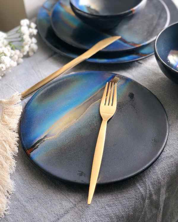 Dark Fusion Dinner Plate