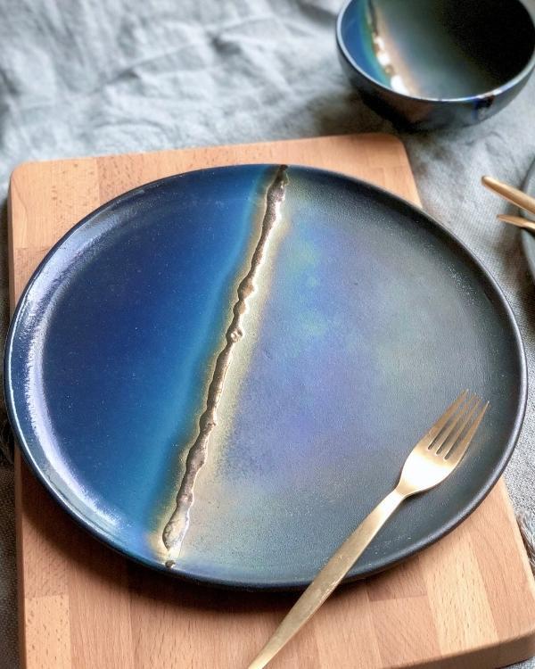 Dark Fusion Dinner Plate