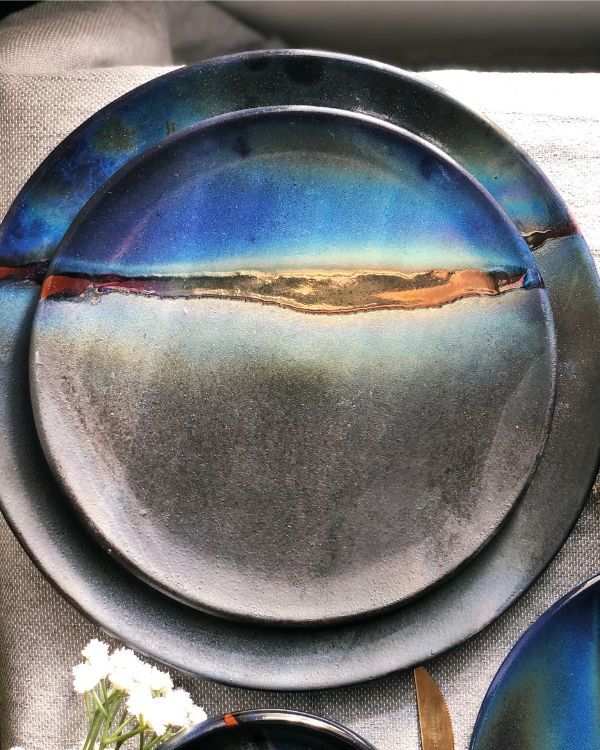Dark Fusion Dinner Plate