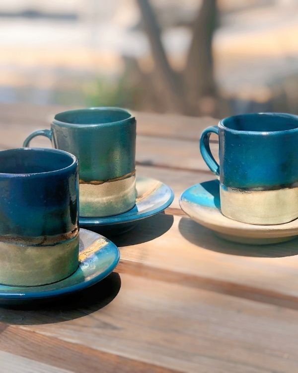 The Peacock Coffee/Espresso Cup