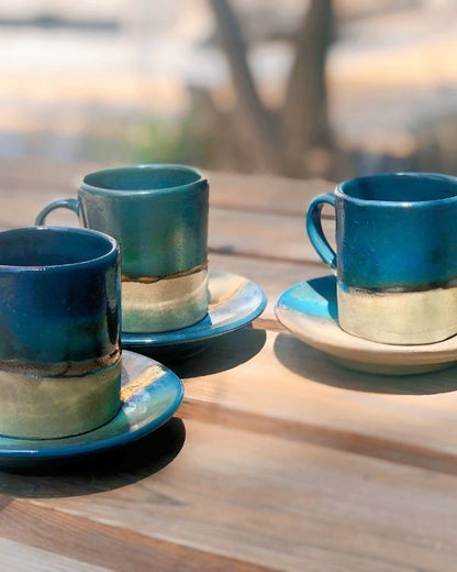 The Peacock Coffee/Espresso Cup