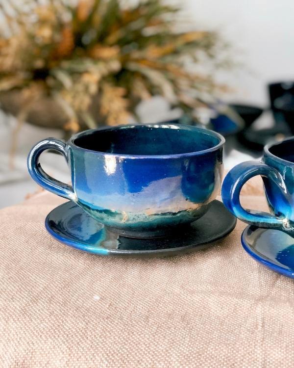 Dark Fusion Cappuccino Cup