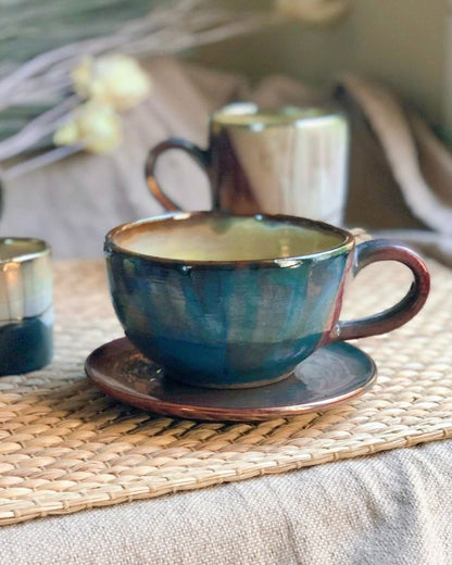 The Abstract Cappuccino Cup