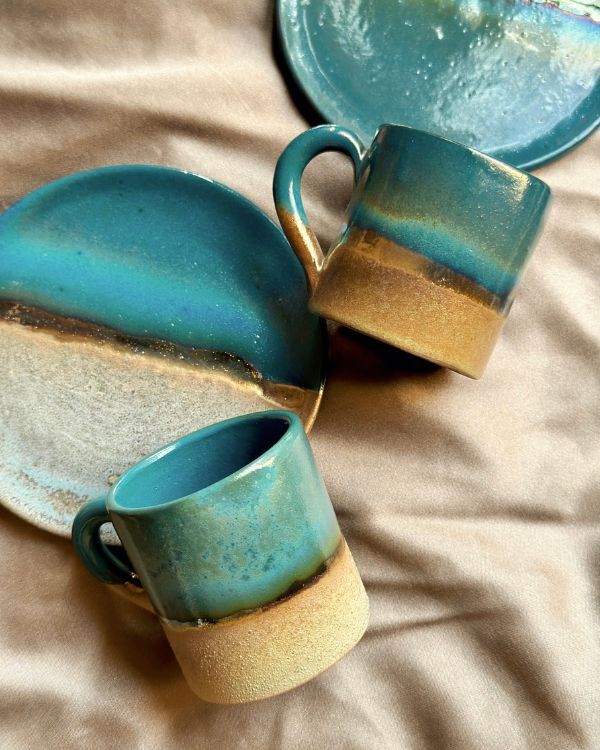 The Peacock Coffee/Espresso Cup