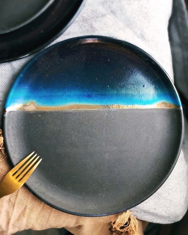Dark Fusion Dinner Plate
