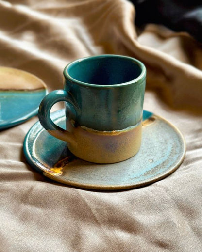 The Peacock Coffee/Espresso Cup