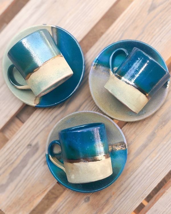 The Peacock Coffee/Espresso Cup
