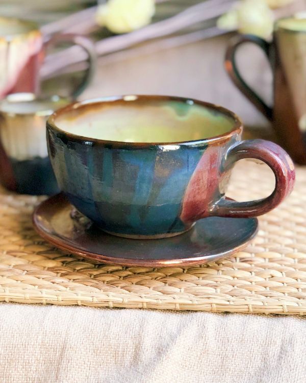 The Abstract Cappuccino Cup