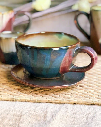 The Abstract Cappuccino Cup