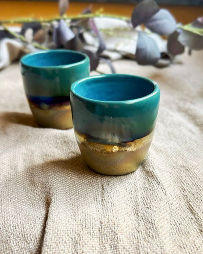 The Peacock Espresso Cup