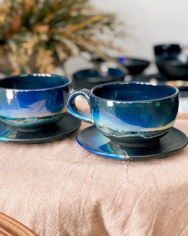 Dark Fusion Cappuccino Cup