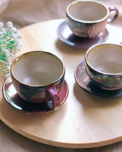 The Abstract Cappuccino Cup
