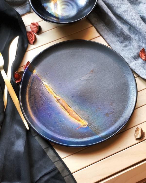 Dark Fusion Dinner Plate