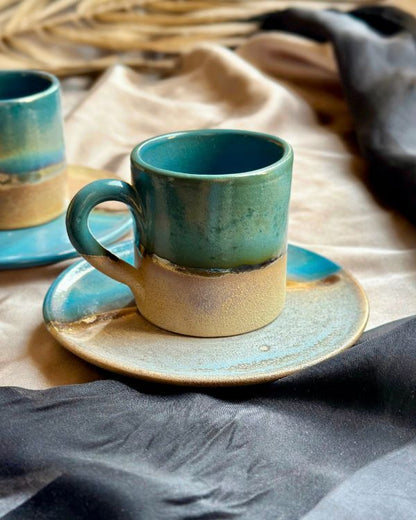 The Peacock Coffee/Espresso Cup