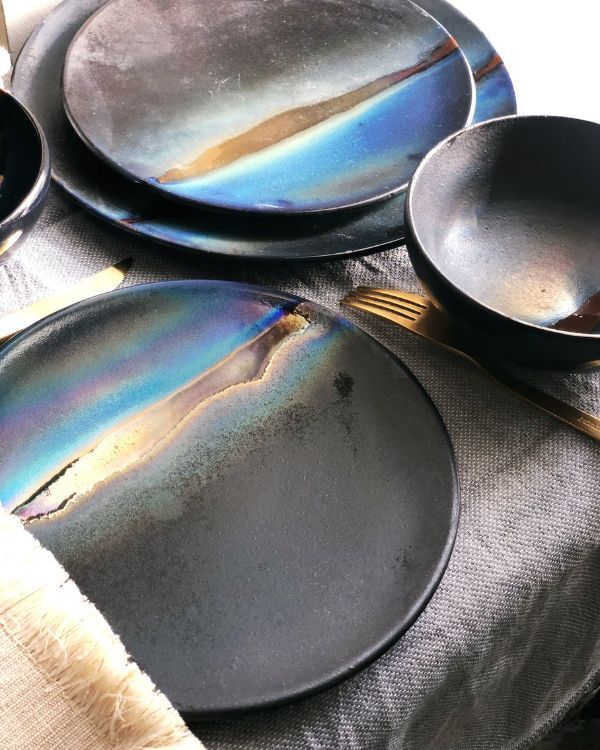 Dark Fusion Dinner Plate
