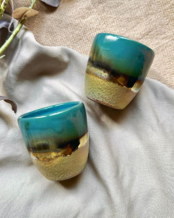 The Peacock Espresso Cup