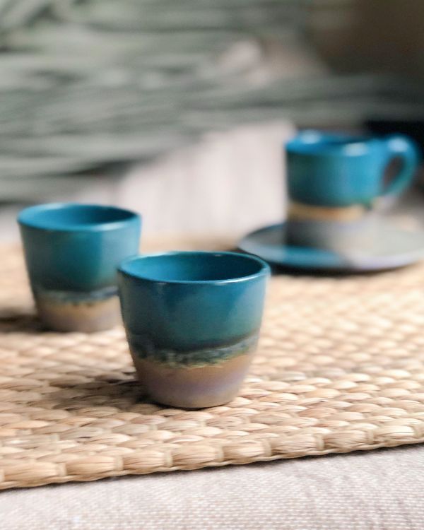 The Peacock Espresso Cup