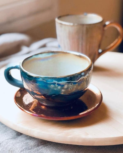 The Abstract Cappuccino Cup