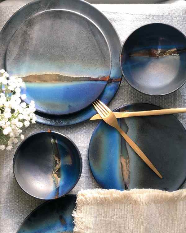 Dark Fusion Dinner Plate