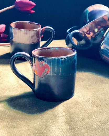Abstract Noir Coffee/Espresso Cup
