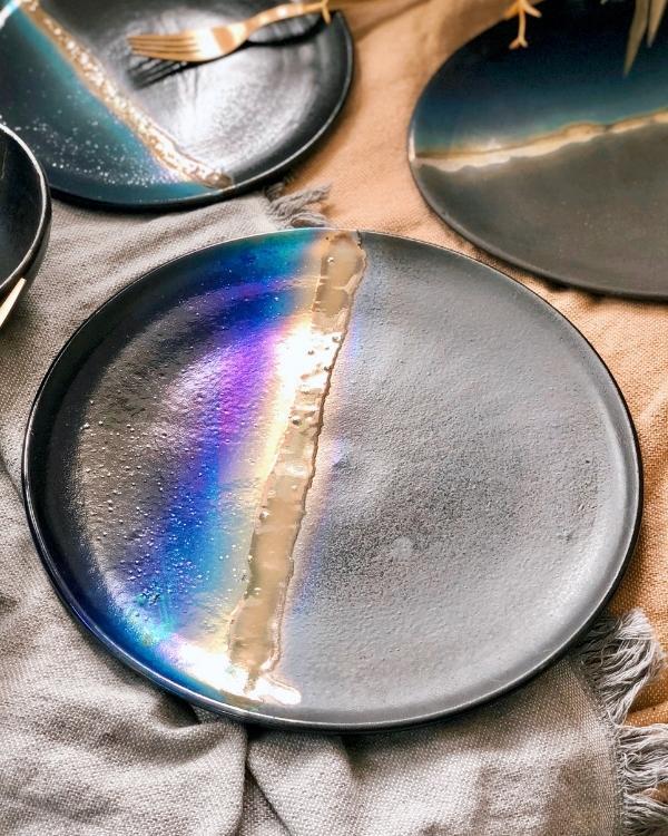 Dark Fusion Dinner Plate