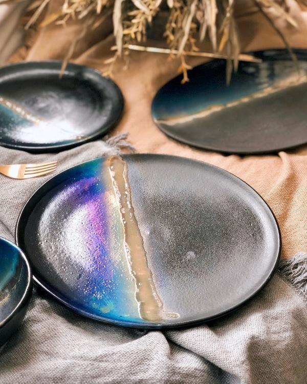 Dark Fusion Dinner Plate