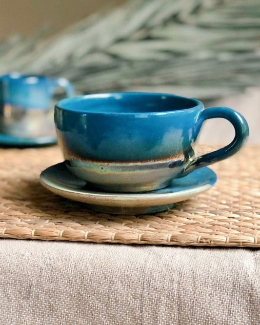 The Peacock Cappuccino Cup